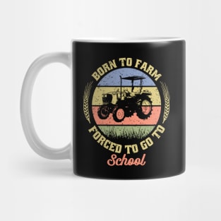 farmer,tractor,farm retro,gift,gifts Mug